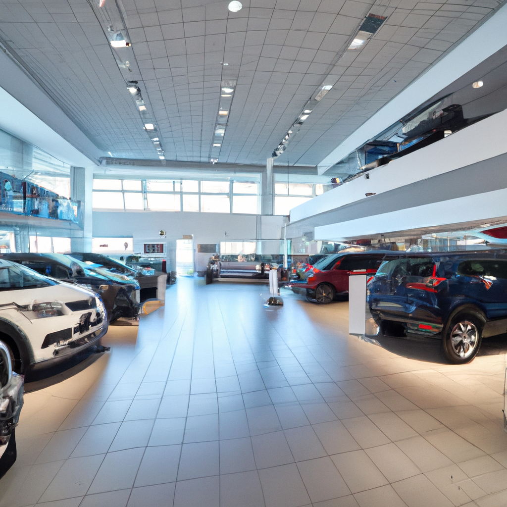 Car dealership in Prague